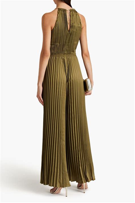 michael kors jump suit free shipping|michael kors pleated jumpsuit.